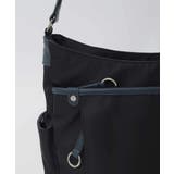 [撥水/軽量]アクセントレザーショルダーバッグ | MK MICHEL KLEIN BAG | 詳細画像15 