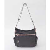 [撥水/軽量]アクセントレザーショルダーバッグ | MK MICHEL KLEIN BAG | 詳細画像2 