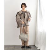[撥水/軽量]アクセントレザーショルダーバッグ | MK MICHEL KLEIN BAG | 詳細画像21 