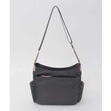 [撥水/軽量]アクセントレザーショルダーバッグ | MK MICHEL KLEIN BAG | 詳細画像4 