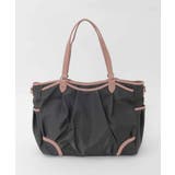 [2WAY/撥水/A4収納可]レザージョイントタックデザイントートバッグ | MK MICHEL KLEIN BAG | 詳細画像1 
