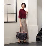 [2WAY/撥水/A4収納可]レザージョイントタックデザイントートバッグ | MK MICHEL KLEIN BAG | 詳細画像13 