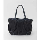 ホワイト | [2WAY/撥水/A4収納可]レザージョイントタックデザイントートバッグ | MK MICHEL KLEIN BAG