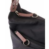 [撥水/500g以下の軽量]レザーポイントナイロンショルダーバッグ | MK MICHEL KLEIN BAG | 詳細画像12 