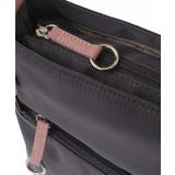 [撥水/500g以下の軽量]アクセントレザースクエアショルダーバッグ | MK MICHEL KLEIN BAG | 詳細画像16 