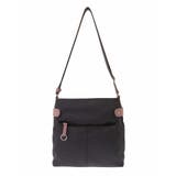 [撥水/500g以下の軽量]アクセントレザースクエアショルダーバッグ | MK MICHEL KLEIN BAG | 詳細画像9 