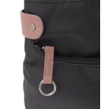 [撥水/500g以下の軽量]アクセントレザーコンパクトショルダーバッグ | MK MICHEL KLEIN BAG | 詳細画像11 