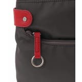 [撥水/500g以下の軽量]アクセントレザーコンパクトショルダーバッグ | MK MICHEL KLEIN BAG | 詳細画像6 