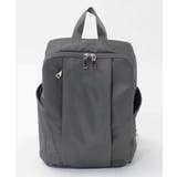 グレー | [撥水]フロントタックコンパクトリュック | MK MICHEL KLEIN BAG