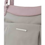 [撥水/2WAY/A4収納可]サイドポケットパイピングバッグ | MK MICHEL KLEIN BAG | 詳細画像7 