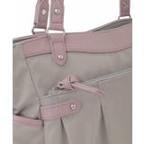 [撥水/2WAY/A4収納可]サイドポケットパイピングバッグ | MK MICHEL KLEIN BAG | 詳細画像8 