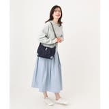 [撥水/軽量]レザーポイントナイロンショルダーバッグ | MK MICHEL KLEIN BAG | 詳細画像19 