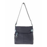 [撥水/軽量]アクセントレザースクエアショルダーバッグ | MK MICHEL KLEIN BAG | 詳細画像2 