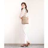 [撥水/軽量]アクセントレザースクエアショルダーバッグ | MK MICHEL KLEIN BAG | 詳細画像21 