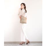 [撥水/軽量]アクセントレザースクエアショルダーバッグ | MK MICHEL KLEIN BAG | 詳細画像22 