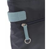 [撥水/軽量]アクセントレザースクエアショルダーバッグ | MK MICHEL KLEIN BAG | 詳細画像7 