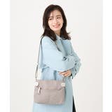 [撥水/軽量]アクセントレザーコンパクトショルダーバッグ | MK MICHEL KLEIN BAG | 詳細画像17 