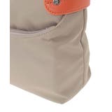 [撥水/軽量]アクセントレザーコンパクトショルダーバッグ | MK MICHEL KLEIN BAG | 詳細画像7 