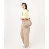 [撥水/軽量]アクセントレザーショルダーバッグ | MK MICHEL KLEIN BAG | 詳細画像20 