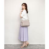 [撥水/軽量]アクセントレザーショルダーバッグ | MK MICHEL KLEIN BAG | 詳細画像26 