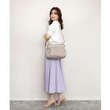 [撥水/軽量]アクセントレザーショルダーバッグ | MK MICHEL KLEIN BAG | 詳細画像27 