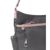 [撥水/軽量]アクセントレザーショルダーバッグ | MK MICHEL KLEIN BAG | 詳細画像6 