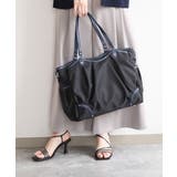 [2WAY/撥水/A4収納可]レザージョイントタックデザイントートバッグ | MK MICHEL KLEIN BAG | 詳細画像1 