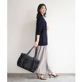 [2WAY/撥水/A4収納可]レザージョイントタックデザイントートバッグ | MK MICHEL KLEIN BAG | 詳細画像14 