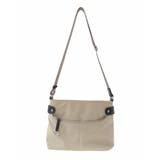 [撥水/500g以下の軽量]アクセントレザーコンパクトショルダーバッグ | MK MICHEL KLEIN BAG | 詳細画像3 