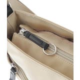 [撥水/500g以下の軽量]アクセントレザーコンパクトショルダーバッグ | MK MICHEL KLEIN BAG | 詳細画像6 