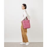 [2WAY]合成皮革バケットトートバッグ | MK MICHEL KLEIN BAG | 詳細画像19 