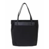 [A4収納可]異素材ジョイントスクエアトートバッグ | MK MICHEL KLEIN BAG | 詳細画像4 