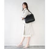 [2WAY/A4収納可]ジップデザインスクエアトートバッグ | MK MICHEL KLEIN BAG | 詳細画像17 