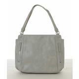 ライトグレー | [2WAY/A4収納可]ジップデザインスクエアトートバッグ | MK MICHEL KLEIN BAG