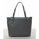 [2WAY]合成皮革切り替えデザイントートバッグ | MK MICHEL KLEIN BAG | 詳細画像2 