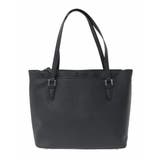 ブラック | [2WAY]合成皮革切り替えデザイントートバッグ | MK MICHEL KLEIN BAG