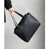 ブラック | [2WAY/A4収納]5層構造マイクロファイバートートバッグ | MK MICHEL KLEIN BAG