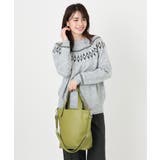 [2WAY]合成皮革バケットデザイントートバッグ | MK MICHEL KLEIN BAG | 詳細画像5 