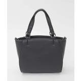 ブラック | [2WAY]合成皮革スクエアミニトートバッグ | MK MICHEL KLEIN BAG