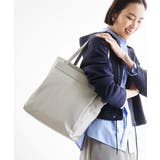 [A4収納可]異素材ジョイントスクエアトートバッグ | MK MICHEL KLEIN BAG | 詳細画像16 