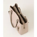 [A4収納可/2WAY]サイドジップデザイントートバッグ | MK MICHEL KLEIN BAG | 詳細画像11 