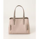 [A4収納可/2WAY]サイドジップデザイントートバッグ | MK MICHEL KLEIN BAG | 詳細画像2 