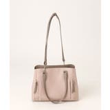 [A4収納可/2WAY]サイドジップデザイントートバッグ | MK MICHEL KLEIN BAG | 詳細画像5 