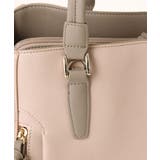 [A4収納可/2WAY]サイドジップデザイントートバッグ | MK MICHEL KLEIN BAG | 詳細画像7 