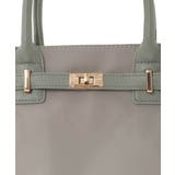 [2WAY/撥水加工]異素材ベルトデザインスクエアバッグ | MK MICHEL KLEIN BAG | 詳細画像12 