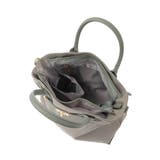 [2WAY/撥水加工]異素材ベルトデザインスクエアバッグ | MK MICHEL KLEIN BAG | 詳細画像13 