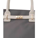 [2WAY/撥水加工]異素材ベルトデザインスクエアバッグ | MK MICHEL KLEIN BAG | 詳細画像14 