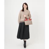 [2WAY/撥水加工]異素材ベルトデザインスクエアバッグ | MK MICHEL KLEIN BAG | 詳細画像17 