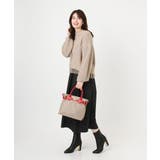 [2WAY/撥水加工]異素材ベルトデザインスクエアバッグ | MK MICHEL KLEIN BAG | 詳細画像18 