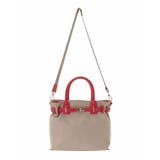 [2WAY/撥水加工]異素材ベルトデザインスクエアバッグ | MK MICHEL KLEIN BAG | 詳細画像6 